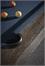 Brunswick Birmingham American Pool Table In Charcoal - Rail Detail