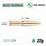 Simon Whitlock Steel Tipped Darts - Brass Finish - 22g - Dimensions