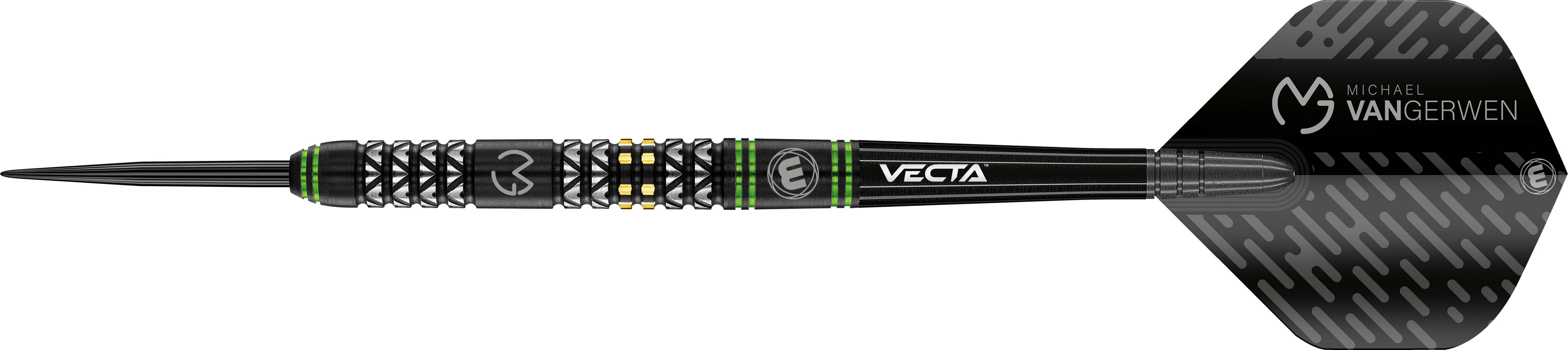 MvG Vantage Steel Tipped Darts - Left