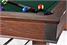 Brunswick Canton American Pool Table In Black Forest - Corner