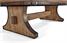 Brunswick Edinburgh American Pool Table In Weathered Oak and Pedestal Legs