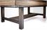 Brunswick Edinburgh American Pool Table In Weathered Oak - Metal Legs