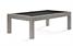 Brunswick Sanibel American Pool Dining Table in Rustic Grey - White Background