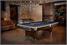 Brunswick Gold Crown VI American Pool Table In Skyline Walnut And Espresso - In Room