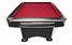 Brunswick Gold Crown VI American Pool Table In Matte Black - End