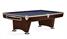 Brunswick Gold Crown VI American Pool Table In Skyline Walnut And Espresso - White Background