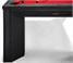 Brunswick Pursuit American Pool Table In Black Wire Brush - Leg Detail