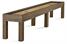 Brunswick Sanibel Shuffleboard Table In Rustic Dark Brown