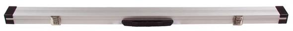 Cue Case Deluxe Aluminium Silver 3/4
