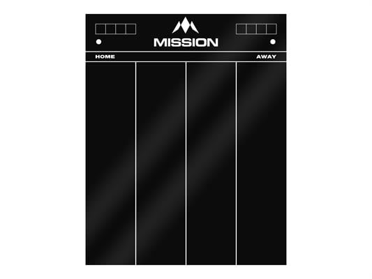 Mission Black 501 Acrylic Scoreboard