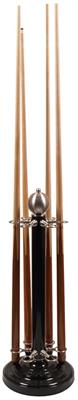 Deluxe Black And Steel Floorstand - 6 Cues