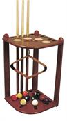 Maple Coloured Deluxe Corner Stand - 10 Cues