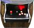 ArcadePro Barrel Wine Barrel Cocktail Arcade Machine - Red Controls (Cutout)