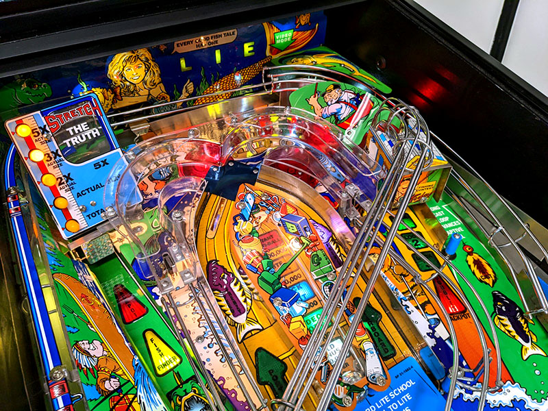 Buy Fish Tales Pinball Machine by Williams Online at $7999