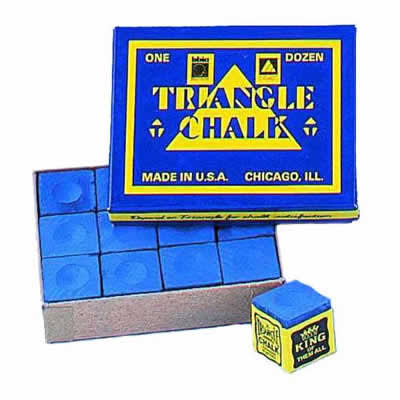 Triangle Chalk Blue