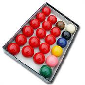 2 1/4" Standard Snooker Balls - 15 Red