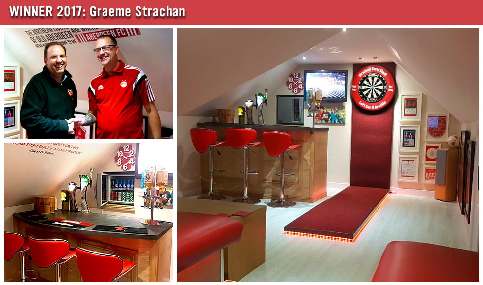 Games Room of the Year Winner 2017 - Graeme Strachan