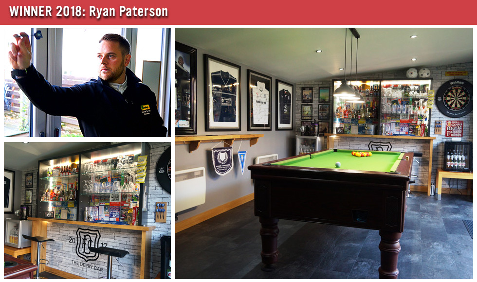 Games Room of the Year Winner 2018 - Ryan Paterson