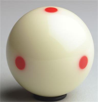 1 7/8” Aramith SA Pro Single White 6 Dots Cue Ball