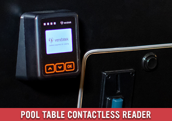 Pool Table Contactless Reader