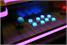 ArcadePro Cyberspace Coffee Table Arcade Machine - Blue Controls