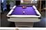 Signature Lincoln American Pool Table In White - End