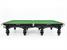 Rasson Strong Snooker Table - Black Finish - Green Cloth - Full View