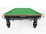 Rasson Strong Snooker Table - Black Finish - Green Cloth - Head View