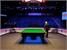Rasson Strong Snooker Table at Champion of Champions 2021 - Black Finish - Green Cloth - End View