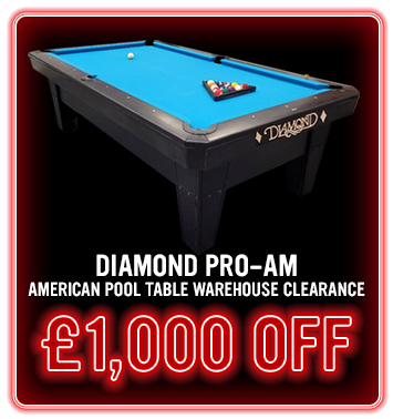 Diamond Pro-Am Warehouse Clearance - Take £1,000 Off - Black Friday Deals Week