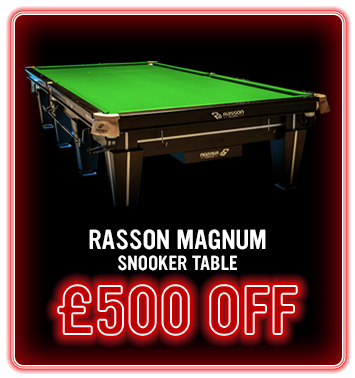 Rasson Magnum II American Pool Table - £500 Off - Black Friday Deals Week