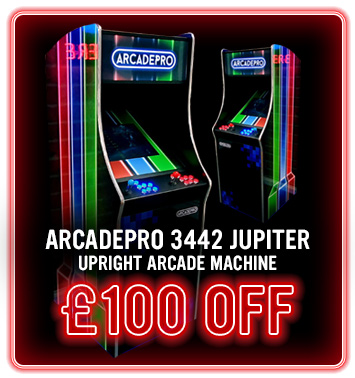 ArcadePro Jupiter Arcade Machine - £100 Off - Black Friday Deals Week