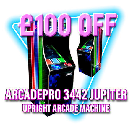 ArcadePro Jupiter Arcade Machine - £100 Off - Cyber Deals Week 2021