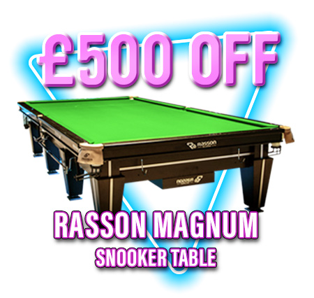 Rasson Magnum II American Pool Table - £500 Off - Cyber Deals Week 2021