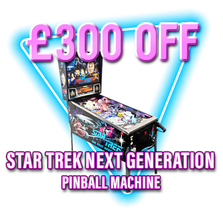 Star Trek Pinball Machine - £300 Off - Cyber Deals Week 2021