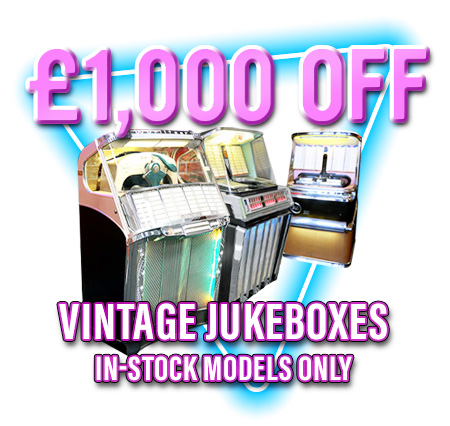 In Stock Vintage Jukeboxes - £1,000 Off - Cyber Deals Week 2021