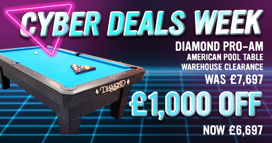 Diamond Pro-Am Warehouse Clearance - Take £1,000 Off - Cyber Deals Week