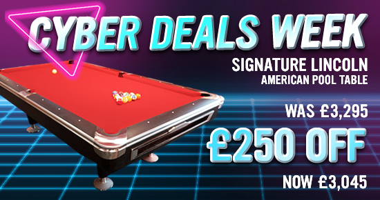 Signature Lincoln 9ft - £250 off - Cyber Deals Week