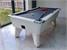 Signature Tournament Pro Edition Pool Table - White Finish - Grey Cloth