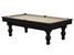 Bilhares Carrinho Brussels Pool Table - Black Finish - Camel Cloth