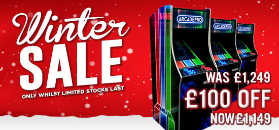 ArcadePro Jupiter Arcade Machine - £100 Off - Winter Sale