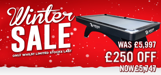 Rasson Ox Pool Table - £250 Off - Winter Sale