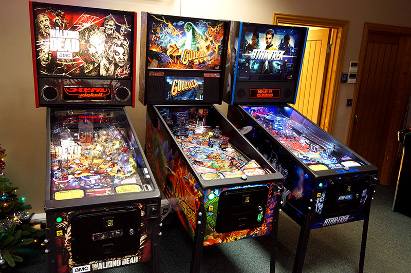 Godzilla Pro Pinball Machine - In Showroom