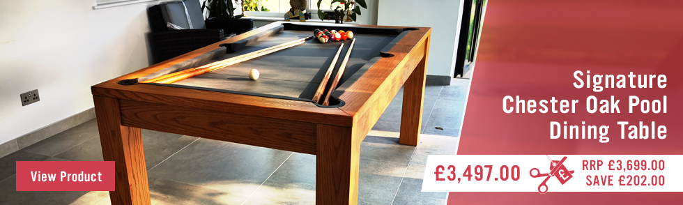 Signature Chester Oak Pool Dining Tables