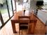 Signature Chester Pool Dining Table - Oak Finish - Blue Cloth with Dining Tops