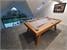 Signature Sexton Pool Dining Table - Oak Finish - Silver Cloth without Dining Tops