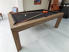 Signature Anderson Silver Mist Pool Dining Table: 7ft