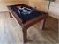Signature Oxford Pool Dining Table - Walnut Finish - Tottenham Hotspur Cloth