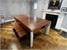 Fusion Pool Dining Table - Dark Walnut Finish - Green Cloth with Dining Tops
