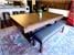 Signature Huntsman Pool Dining Table - Walnut Finish - Dining Tops and Bench Combination